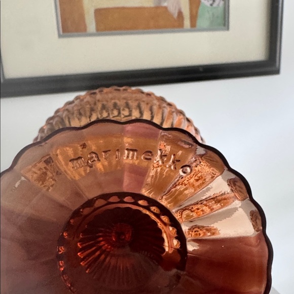 Iittala Marimekko Mari Bowl (Mariskooli) Rio Brown EUC - Picture 3 of 4
